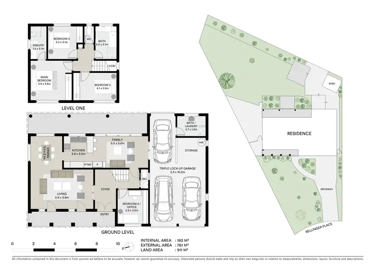 Floorplan of Homely house listing, 25 Bellinger Place, Sylvania Waters NSW 2224