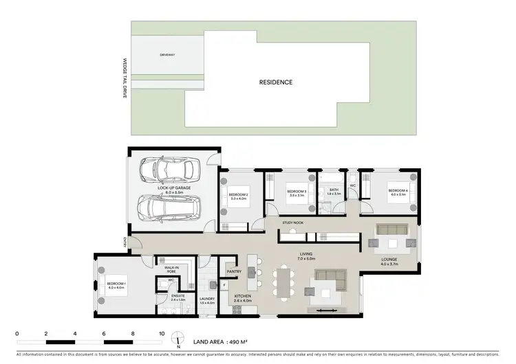 Floorplan of Homely house listing, 46 Wedge Tail Drive, Winter Valley VIC 3358