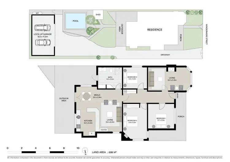 Floorplan of Homely house listing, 11 Windermere Street, Ballarat Central VIC 3350