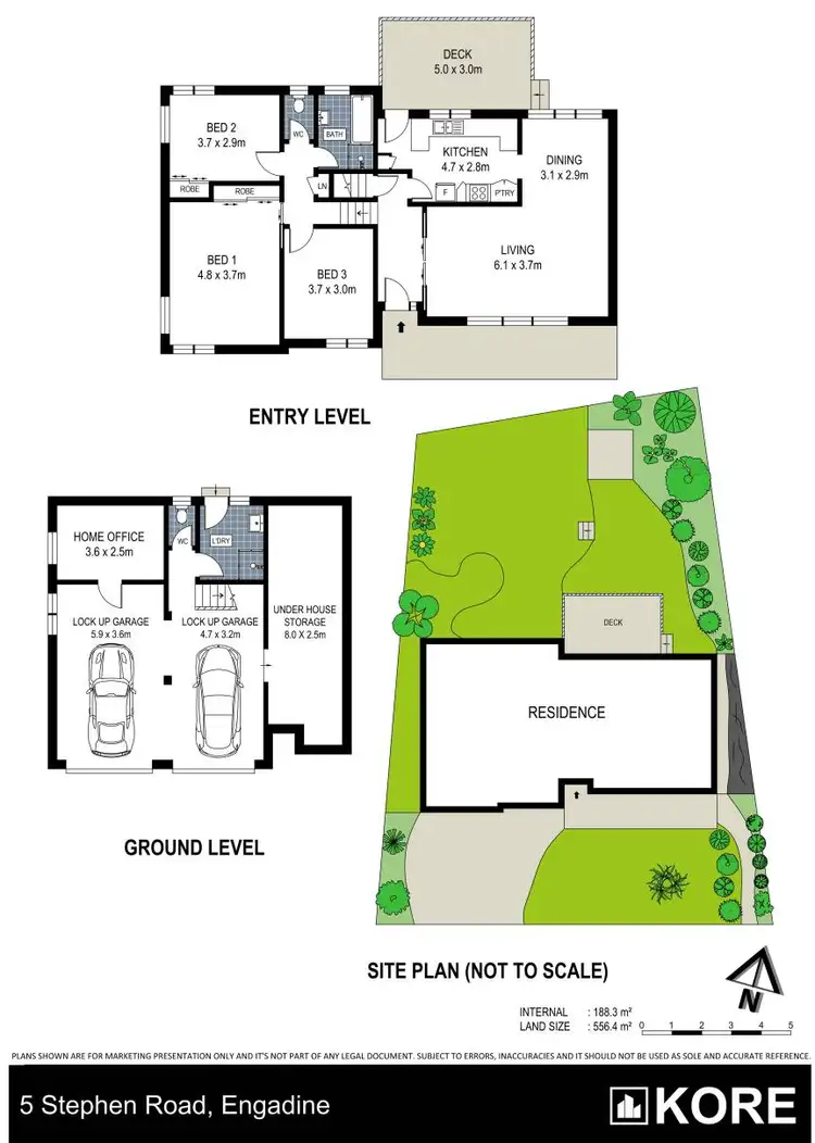 Floorplan of Homely house listing, 5 Stephen Road, Engadine NSW 2233
