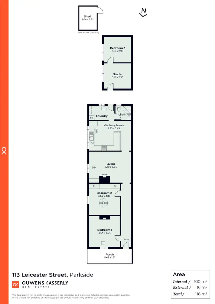 Floorplan of Homely house listing, 113 Leicester Street, Parkside SA 5063