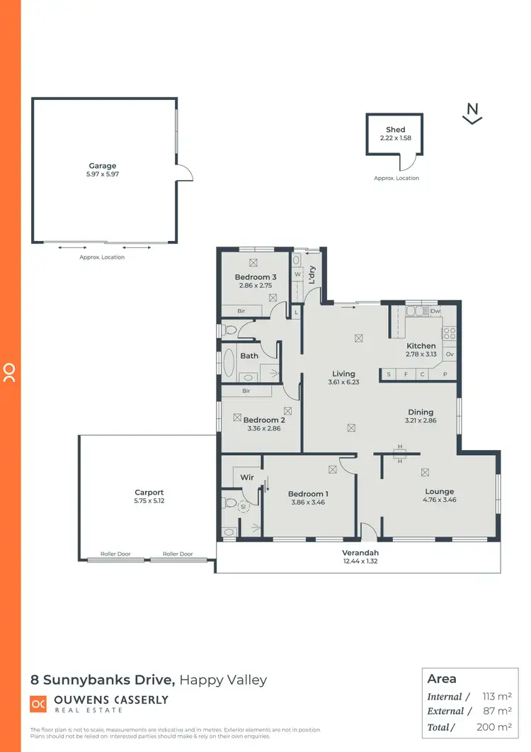 Floorplan of Homely house listing, 8 Sunnybanks Drive, Happy Valley SA 5159