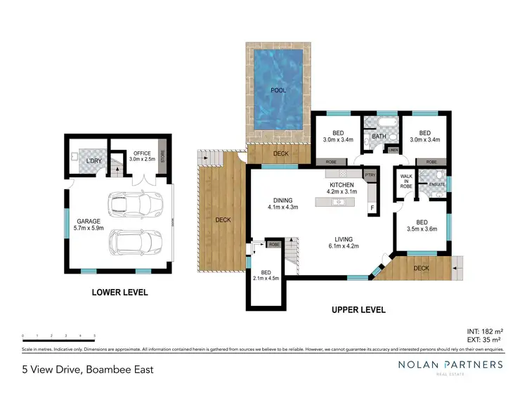 Floorplan of Homely house listing, 5 View Drive, Boambee East NSW 2452