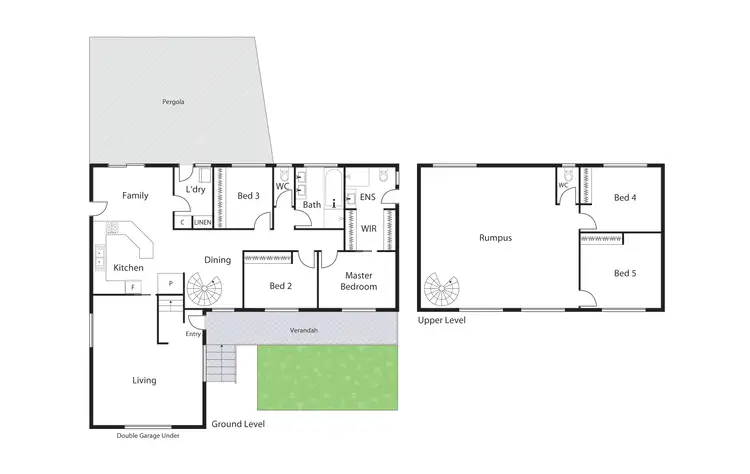 Floorplan of Homely house listing, 2 Winton Place, Holder ACT 2611
