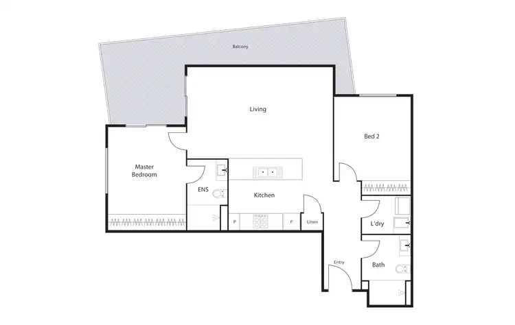 Floorplan of Homely unit listing, 13/112 McMichael Terrace, Denman Prospect ACT 2611