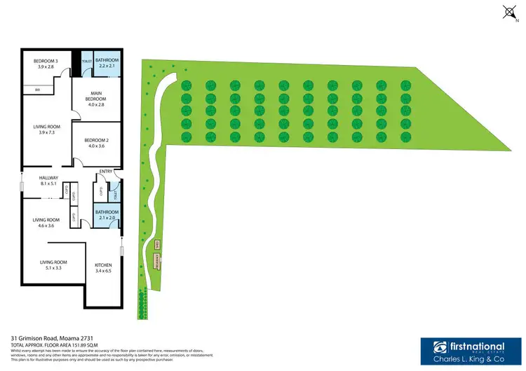 Floorplan of Homely house listing, 31 Grimison Road, Moama NSW 2731
