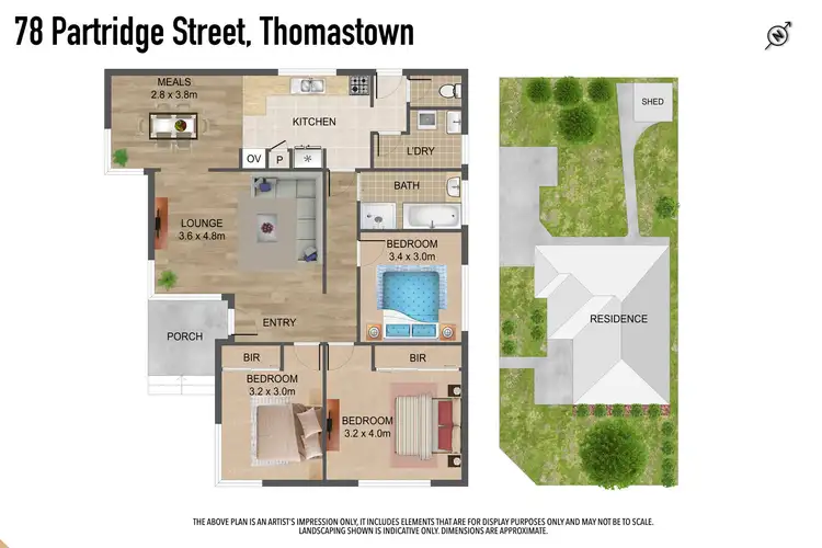 Floorplan of Homely house listing, 78 Partridge Street, Lalor VIC 3075