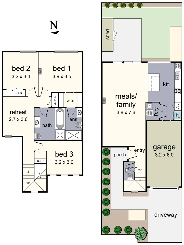 Floorplan of Homely house listing, 74 Amadeo Way, Chirnside Park VIC 3116