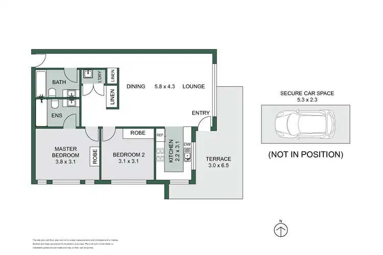 Floorplan of Homely apartment listing, 33/76-80 Kenneth Road, Manly Vale NSW 2093