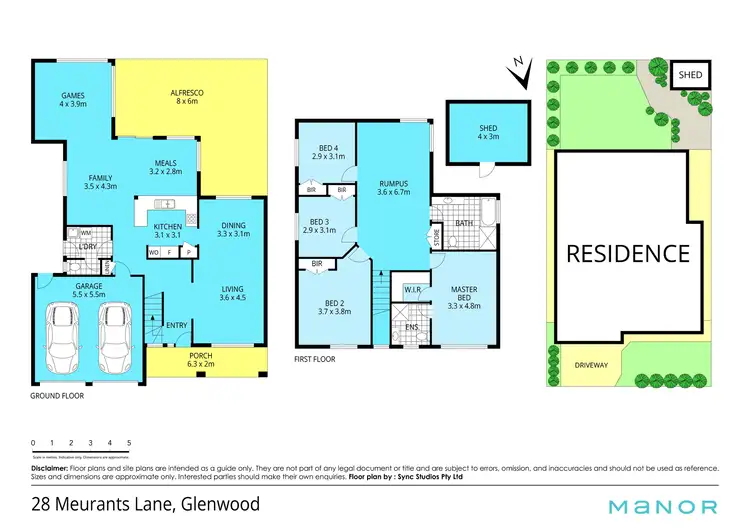 Floorplan of Homely house listing, 28 Meurants Lane, Glenwood NSW 2768