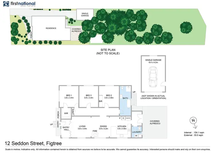 Floorplan of Homely house listing, 12 Seddon Street, Figtree NSW 2525