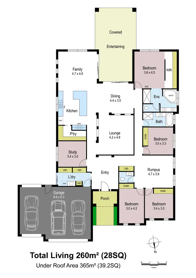 Floorplan of Homely house listing, 37 Glendon Drive, Warragul VIC 3820
