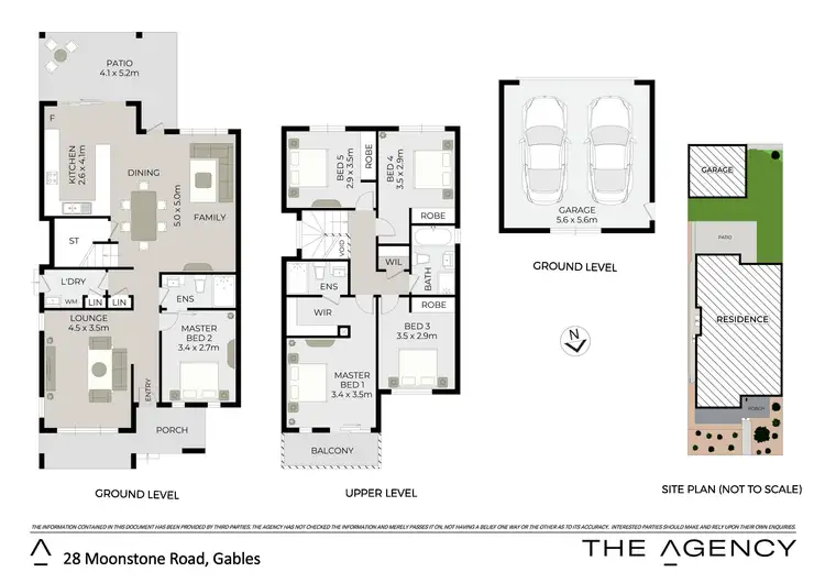 Floorplan of Homely house listing, 28 Moonstone Road (The Gables), Box Hill NSW 2765