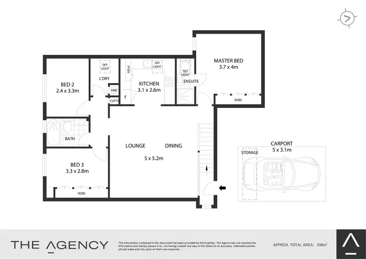 Floorplan of Homely apartment listing, 4/36 Harriette Street, Neutral Bay NSW 2089