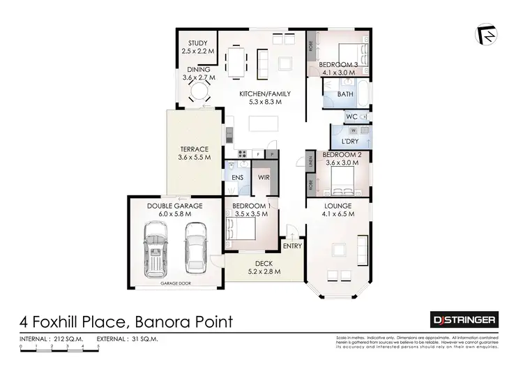 Floorplan of Homely house listing, 4 Foxhill Place, Banora Point NSW 2486