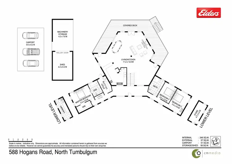 Floorplan of Homely house listing, 588 Hogans Road, North Tumbulgum NSW 2490