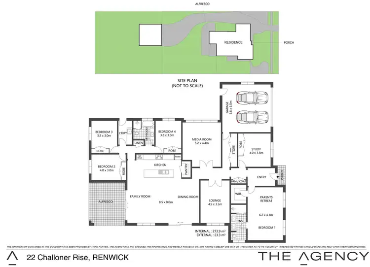 Floorplan of Homely house listing, 22 Challoner Rise, Renwick NSW 2575