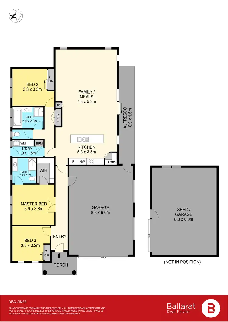 Floorplan of Homely house listing, 7 Insignia Boulevard, Alfredton VIC 3350