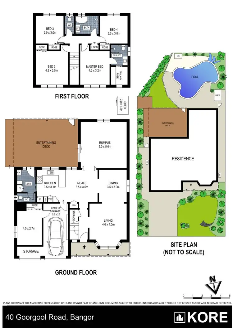 Floorplan of Homely house listing, 40 Goorgool Road, Bangor NSW 2234