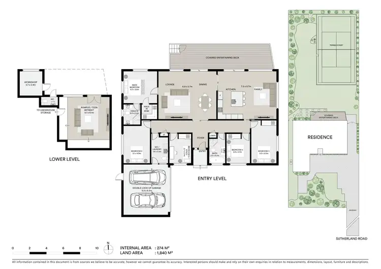 Floorplan of Homely house listing, 74A Sutherland Road, Beecroft NSW 2119