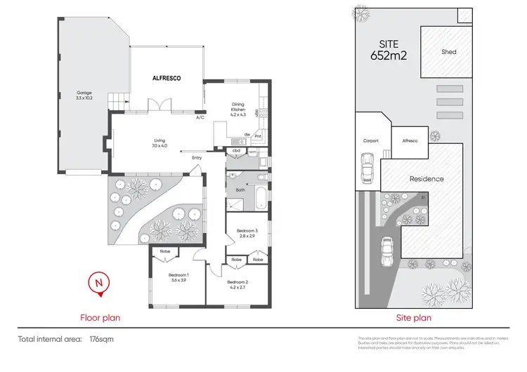 Floorplan of Homely house listing, 176 Albert Road, Warragul VIC 3820