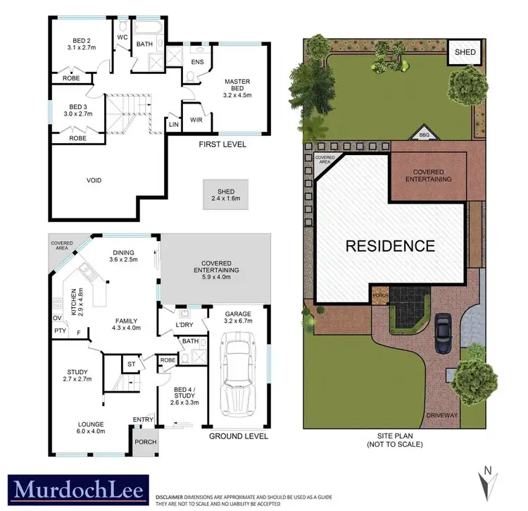 Floorplan of Homely house listing, 6 Strawberry Way, Glenwood NSW 2768