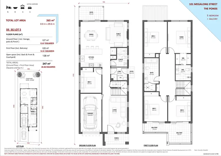 Floorplan of Homely house listing, 101 Megalong Street, The Ponds NSW 2769