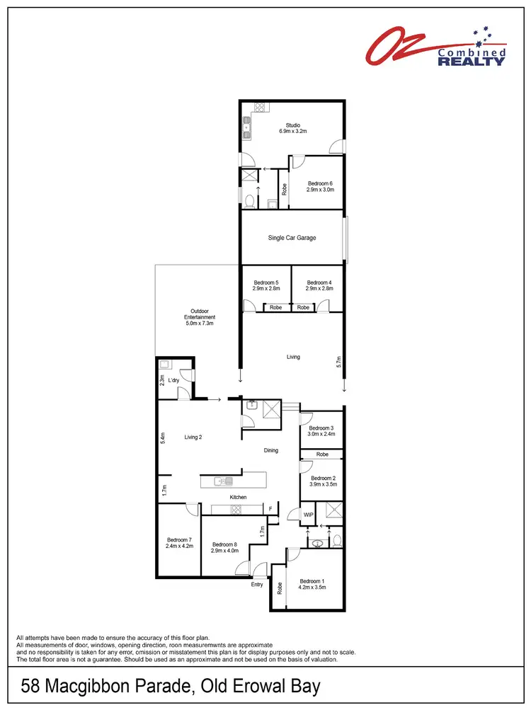 Floorplan of Homely house listing, 58 MacGibbon Parade, Old Erowal Bay NSW 2540