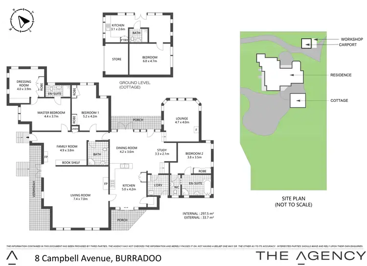 Floorplan of Homely house listing, 8 Campbell Avenue, Burradoo NSW 2576