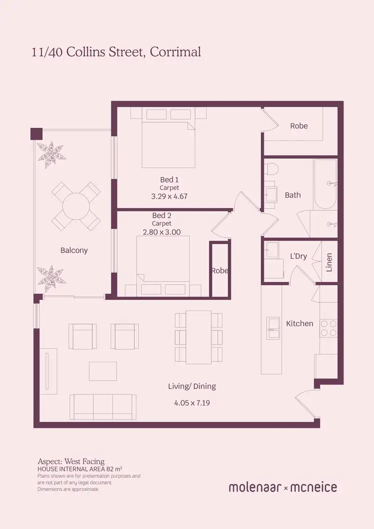 Floorplan of Homely unit listing, 11/40 Collins Street, Corrimal NSW 2518