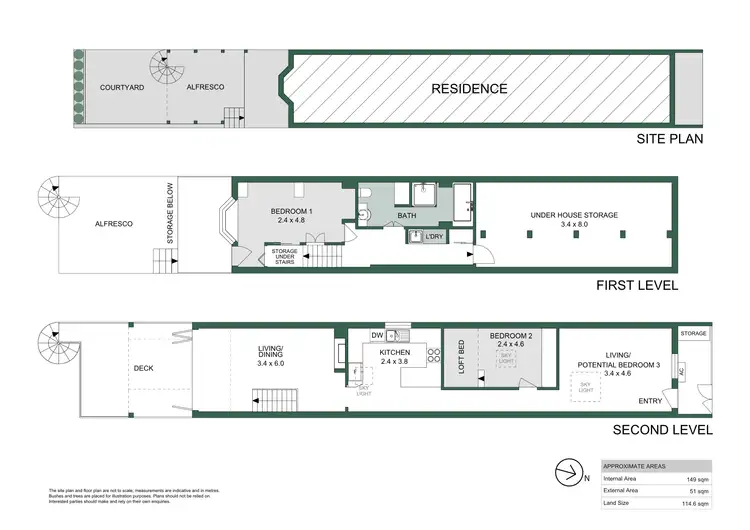 Floorplan of Homely house listing, 50 Beattie Street, Balmain NSW 2041