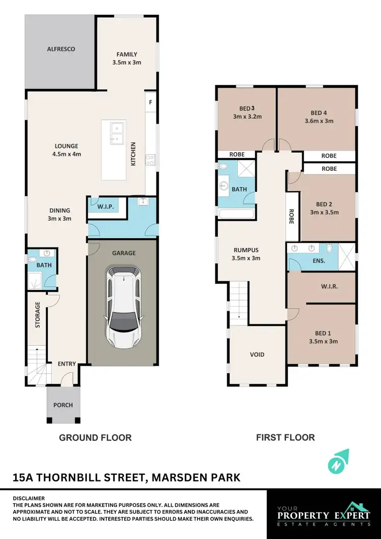 Floorplan of Homely house listing, 15A Thornbill Street, Marsden Park NSW 2765