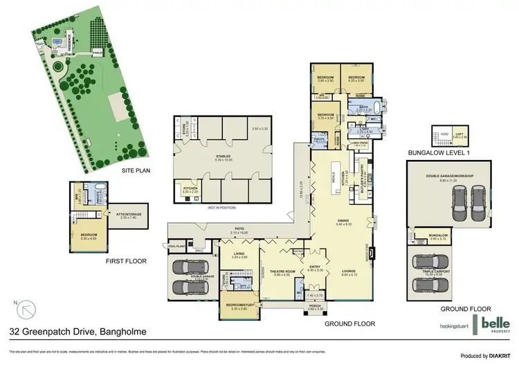 Floorplan of Homely house listing, 32 Greenpatch Drive, Bangholme VIC 3175