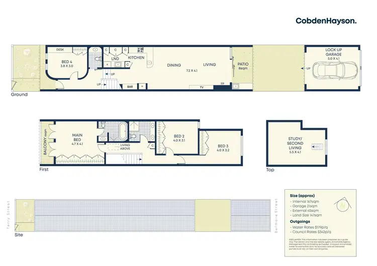 Floorplan of Homely house listing, 23 Terry Street, Tempe NSW 2044