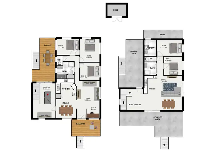 Floorplan of Homely house listing, 16 Altola Street, Durack QLD 4077