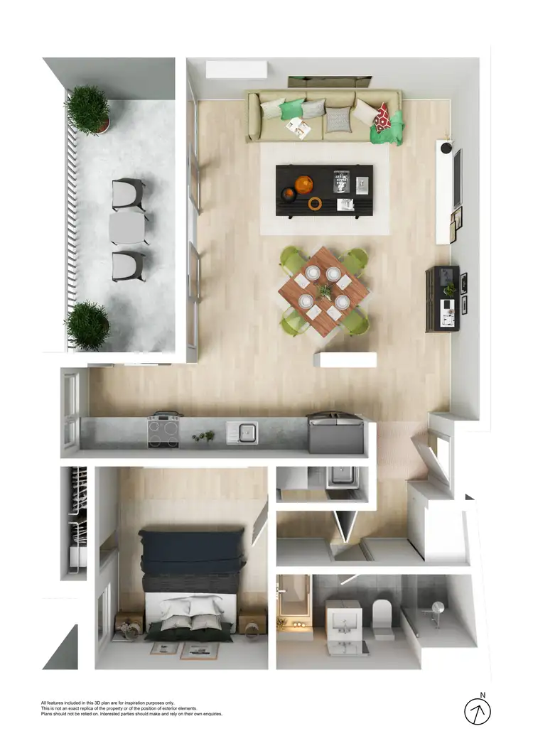 Floorplan of Homely apartment listing, 18/4 Alexandra Drive, Camperdown NSW 2050