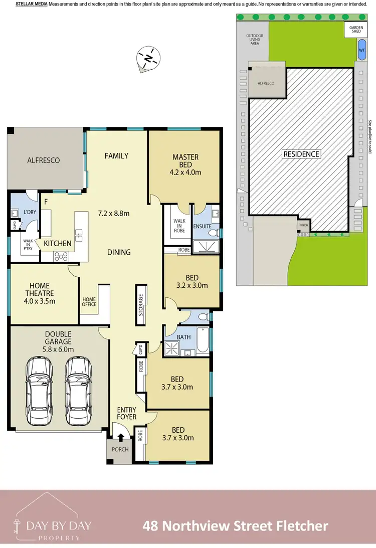 Floorplan of Homely house listing, 48 Northview Street, Fletcher NSW 2287