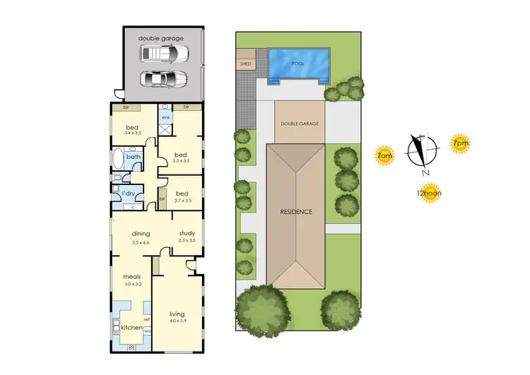 Floorplan of Homely house listing, 30 Sycamore Street, Langwarrin VIC 3910
