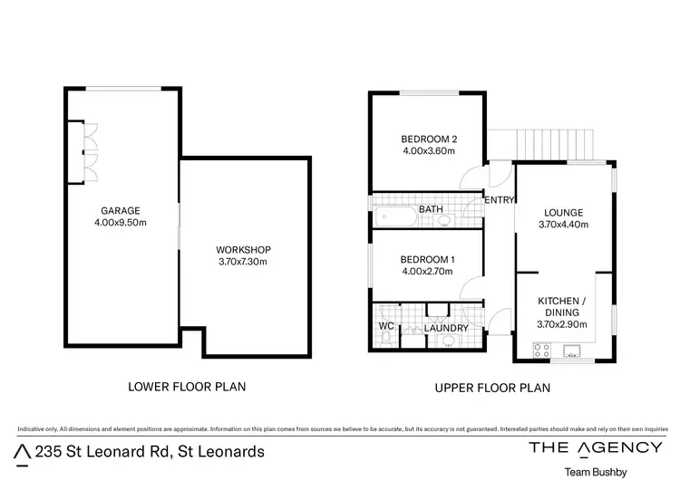 Floorplan of Homely house listing, 235 St Leonards Road, St Leonards TAS 7250