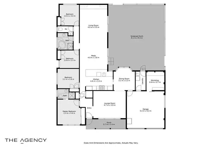Floorplan of Homely house listing, 11 Parkview Crescent, Jerrabomberra NSW 2619
