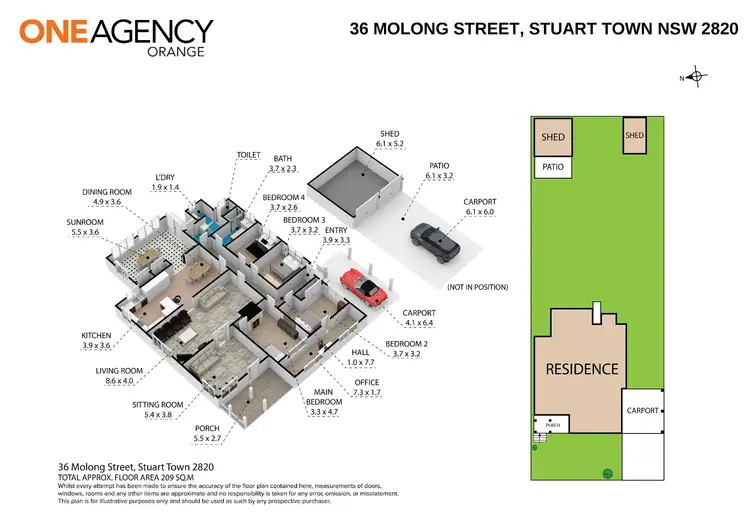 Floorplan of Homely house listing, 36 Molong Street, Stuart Town NSW 2820