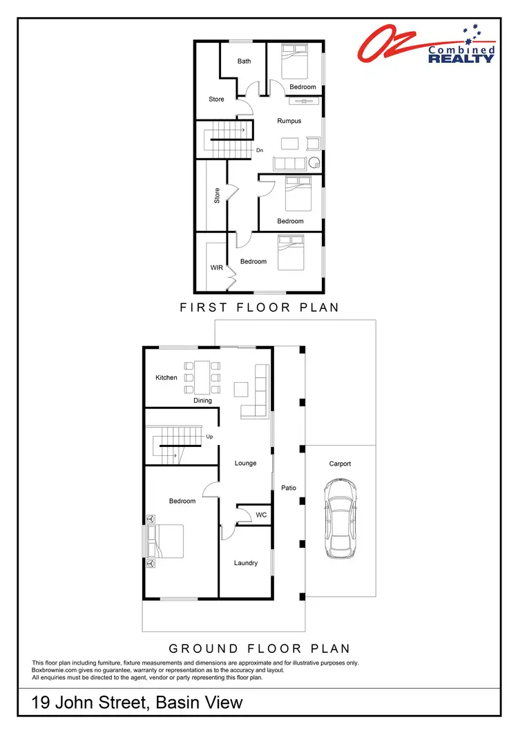 Floorplan of Homely house listing, 19 John Street, Basin View NSW 2540