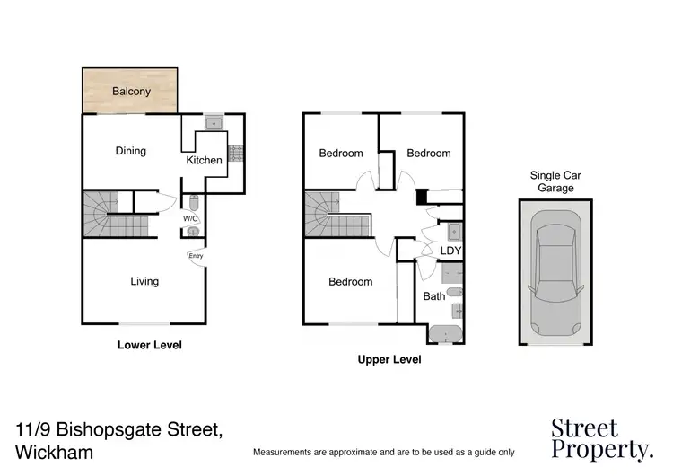 Floorplan of Homely apartment listing, 11/9 Bishopsgate Street, Wickham NSW 2293