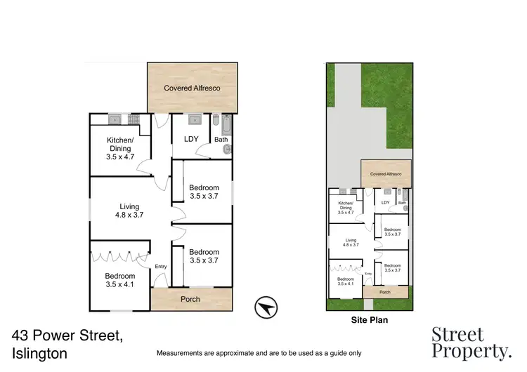 Floorplan of Homely house listing, 43 Power Street, Islington NSW 2296