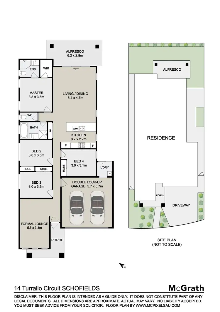 Floorplan of Homely house listing, 14 Turrallo Circuit, Schofields NSW 2762