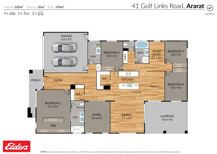 Floorplan of Homely land listing, 41 Golf Links Road, Ararat VIC 3377