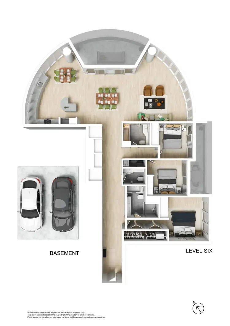 Floorplan of Homely apartment listing, 612/50 Murray Street, Pyrmont NSW 2009