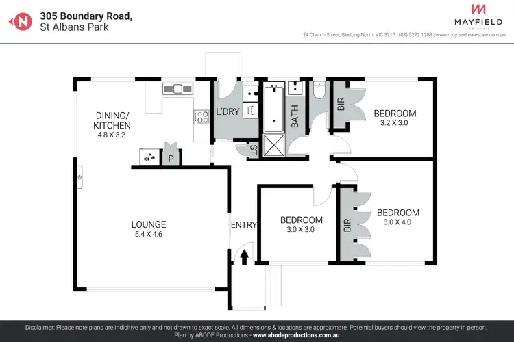 Floorplan of Homely house listing, 305 Boundary Road, St Albans Park VIC 3219