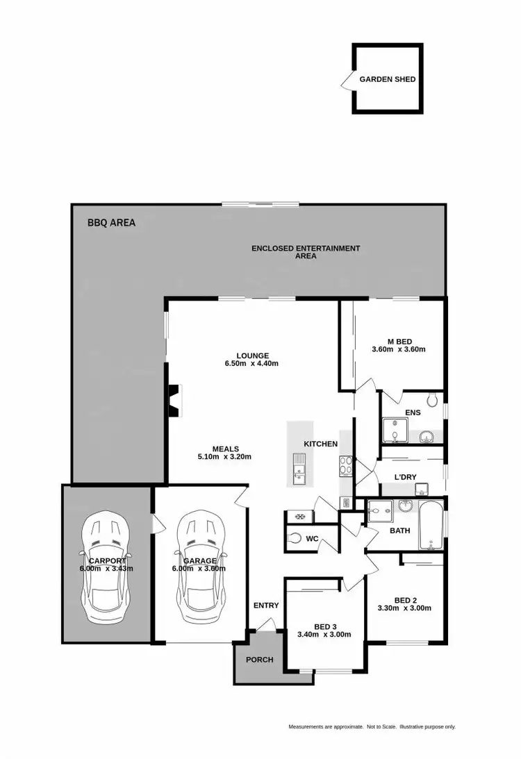Floorplan of Homely house listing, 89 Read Street, Howlong NSW 2643