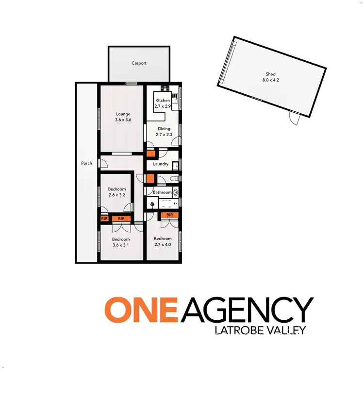 Floorplan of Homely house listing, 22 Strathcole Drive, Traralgon VIC 3844